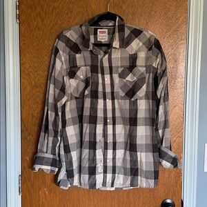 Levi's Monochrome Checkered Shirt